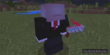 Slenderman Addon for MCPE imagem de tela 5