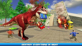 Dinosaurio Ciudad Simulación captura de pantalla 2