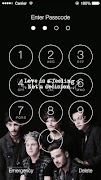One Direction Lock Screen скриншот 3
