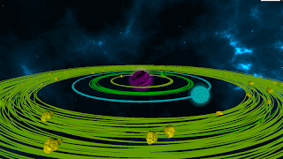 Space & Gravity Simulator Pro: 3D Galaxy Orbit اسکرین شاٹ 6