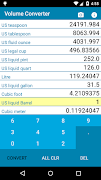 Unit Converter Volume ảnh chụp màn hình 2