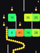 Crazy Block Wall - fun Dancing Balls Snake Screenshot 6