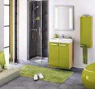 Badezimmer Design Plakat