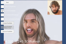 FaceMask Example スクリーンショット 1
