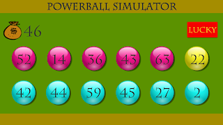 7 Schermata Powerball Simulator