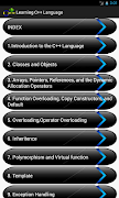 C++ Language learning Tutorial screenshot 1