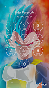 Vegeta Lockscreen скриншот 7