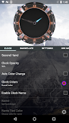 FREE Black Analog Clock Screenshot 4