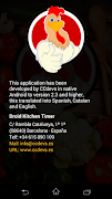 Droid Kitchen Timer captura de pantalla 2
