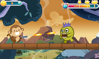 Monkey Adventures Jungle Run screenshot 3