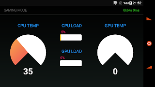 PCMonitor Mobile - CPU GPU NETWORK stats скриншот 1