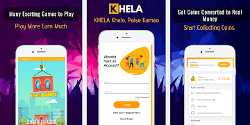 KHELA - Lucky Draw, Exciting Games and Earn Money скриншот 1