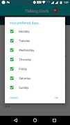 Speaking Clock Notifications স্ক্রিনশট 3