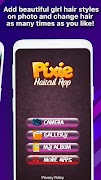 Pixie Haircut App ✂ Hairstyle Changer For Women syot layar 3