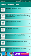 Maths Shortcut Tricks 스크린샷 1