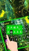 Fairy Tale Fireflies Keyboard Theme ảnh chụp màn hình 2