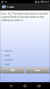 C Quiz screenshot 5