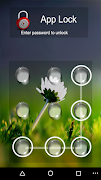 AppLock Water Drop Theme captura de pantalla 4