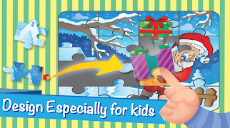 Santa Puzzles XMAS Jigsaw Kids captura de pantalla 2