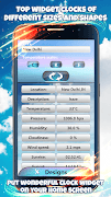 Digital Clock Weather Widget 스크린샷 5