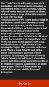 Thoth Tarot captura de pantalla 2