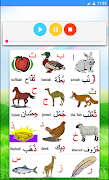 Learn Arabic Alphabet Panel Letters and Sound in 1 Cartaz