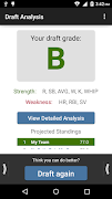 Fantasy Baseball DraftWizard imagem de tela 2