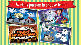 Halloween City Puzzle Funy Kid স্ক্রিনশট 3