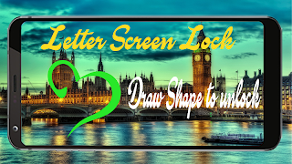 Letter Lock Screen plakat