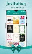 Invitation Card Maker Free ภาพหน้าจอ 1