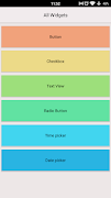 Android UI Programming captura de pantalla 4