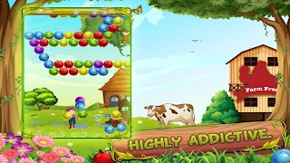 Bubble Shoot Free Fruit Charm Bubble Shooting New 스크린샷 3