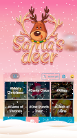 Santa's Deer Themefor Keyboard captura de pantalla 2