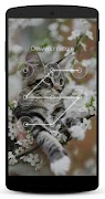 Cute Kitten Lock Screen Screenshot 6