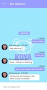 BTS Chat (simulator) اسکرین شاٹ 2