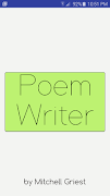 Poem Writer پوسٹر