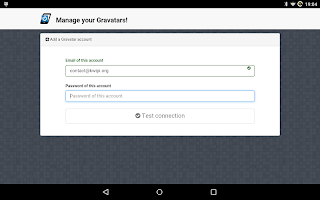 Gravatar Manager capture d'écran 3