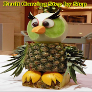 fruit carving step by step poster