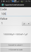 Capacitor Code Calculator (old) โปสเตอร์