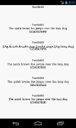 Fonts for FlipFont 49 screenshot 2