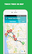Track Live Train Map Affiche