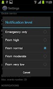 RSOE EDIS Notifier Lite screenshot 1