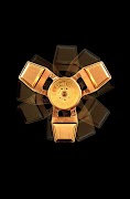 پوستر Golden Fidget Spinner