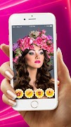 Flower Crown Camera Editor ภาพหน้าจอ 3
