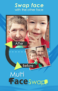 Multi Face Swap imagem de tela 1