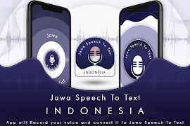 Jawa Speech To Text Notes plakat
