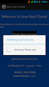 Easy Root Check تصوير الشاشة 1