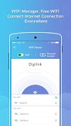 WiFi Manager - Free WiFi Internet and WiFi Hotspot تصوير الشاشة 1