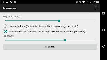 Auto Volume (Beta) স্ক্রিনশট 1