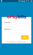 EPaybills स्क्रीनशॉट 1